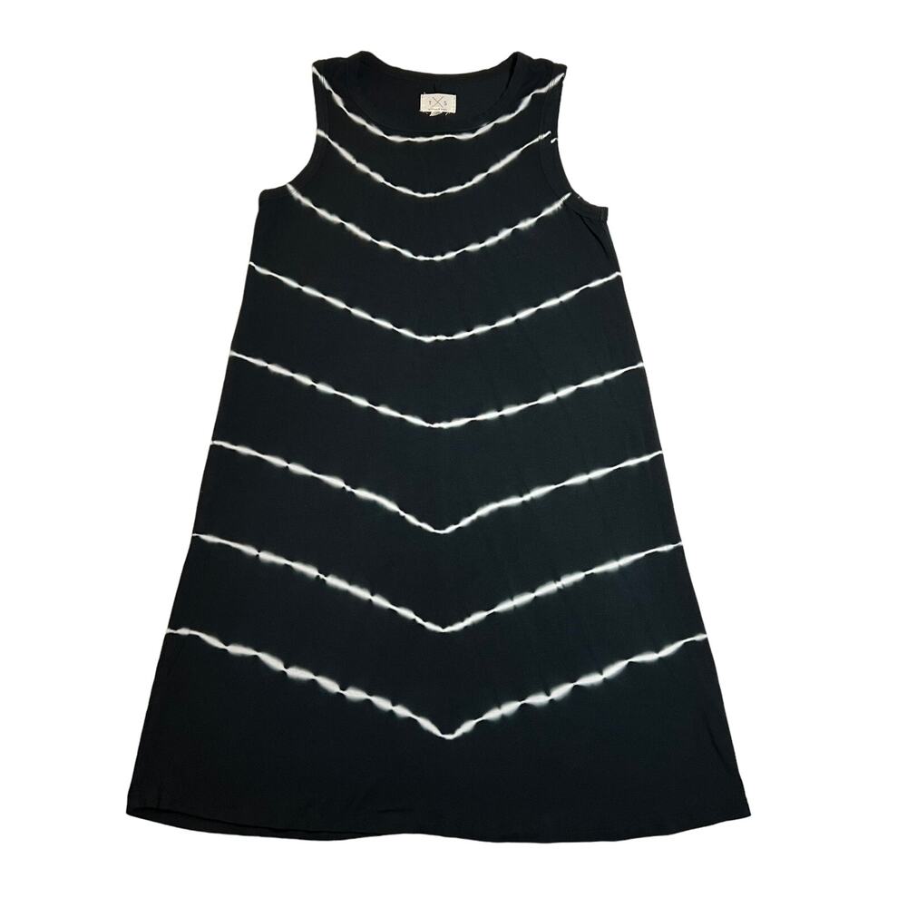 T x S by Thread & Supply Sleeveless Tie Dye Knee Length Dress Size Medium Casual